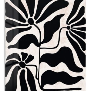 Bold Botanical Silhouettes metal wall art print