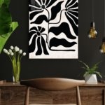 Bold Botanical Silhouettes metal wall art print, view 4