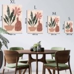 Terracotta Botanical Still Life metal wall art print, view 6