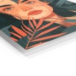 Tropical Reverie Portrait metal wall art print, view 2