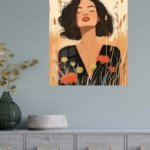 Wildflower Reverie metal wall art print, view 4