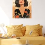 Wildflower Reverie metal wall art print, view 5
