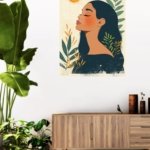 Sunlit Botanical Reverie metal wall art print, view 5