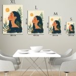 Sunlit Botanical Reverie metal wall art print, view 6