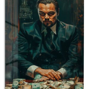 Fortune at the Table metal wall art print