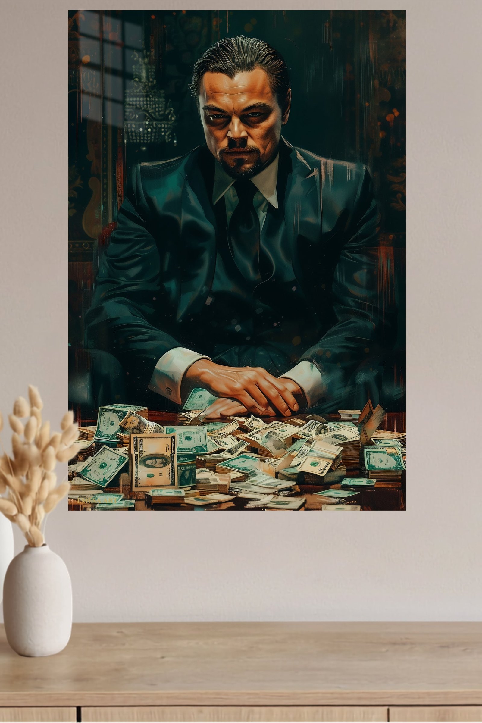 Fortune at the Table metal wall art print, view 4