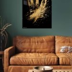 Golden Crown Rising metal wall art print, view 5
