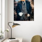 Dapper Duck Detective metal wall art print, view 5