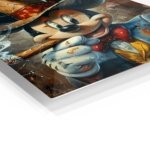 Crowned Mouse King metal wall art print, view 2