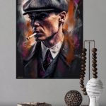 Grit and Grace Portrait metal wall art print, view 4