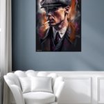 Grit and Grace Portrait metal wall art print, view 5