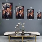 Grit and Grace Portrait metal wall art print, view 6