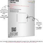 Cream Botanical Bloom metal wall art print, view 7