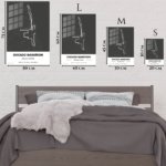 Chicago Marathon Route Map metal wall art print, view 6