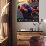 Rome Electric Race Car Poster metal wall art print, view 5