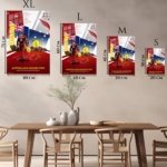 Australian Grand Prix Racing Champion Collage metal wall art print, view 6
