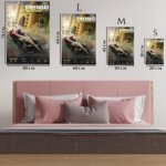 Hyderabad Electric Race Car Poster metal wall art print, view 6