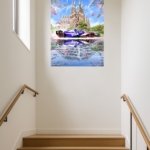 Spring Cathedral Racing Reflection metal wall art print, view 5