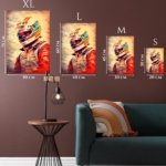 Sunlit Racing Driver Portrait metal wall art print, view 6